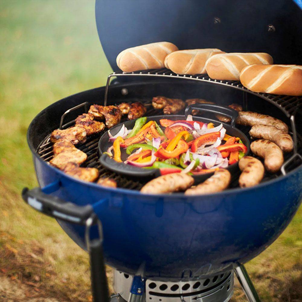 Weber - Barbecue à charbon Master-Touch GBS C-5750 - Ocean Blue - Image 4