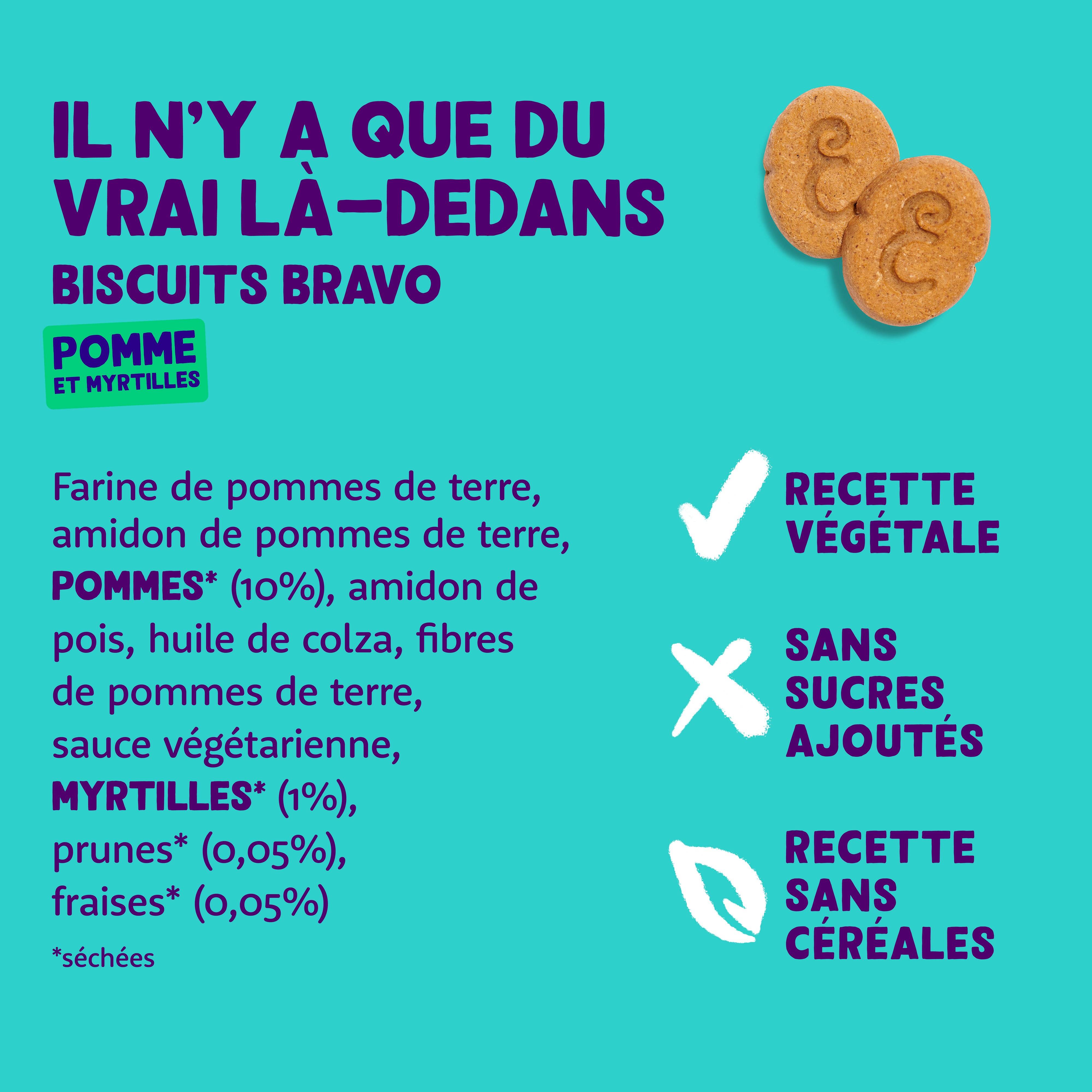 Edgard & Cooper - Edgard Cooper - Biscuits Pomme & Myrtilles pour Chien - Imagen 3
