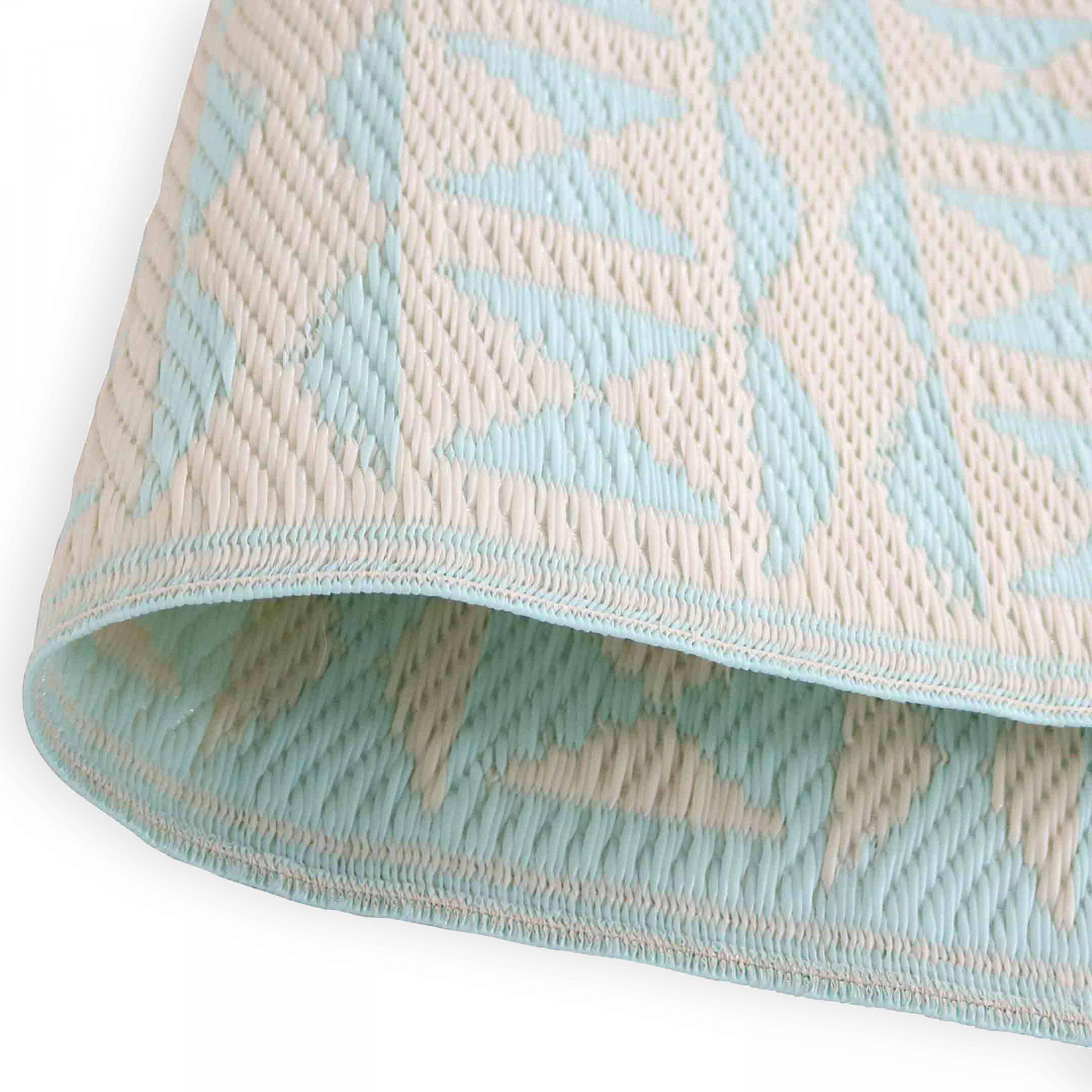 Oviala - Tapis d'extérieur en polypropylène 180 x 120 cm - Oviala - Imagen 4