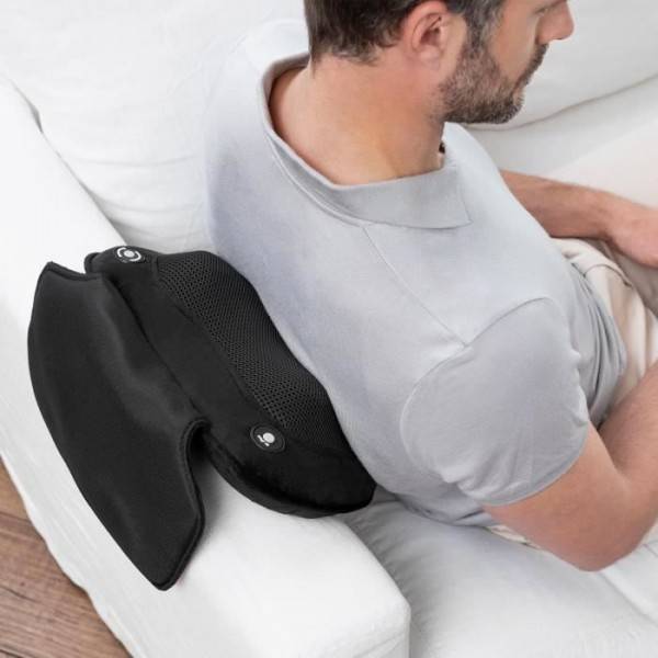 MEDISANA MC 850 - Coussin de massage Shiatsu épaules, dos, jambes et cou - 2 vitesses - Fonction chaleur - Rembourrage flexible - Image 2