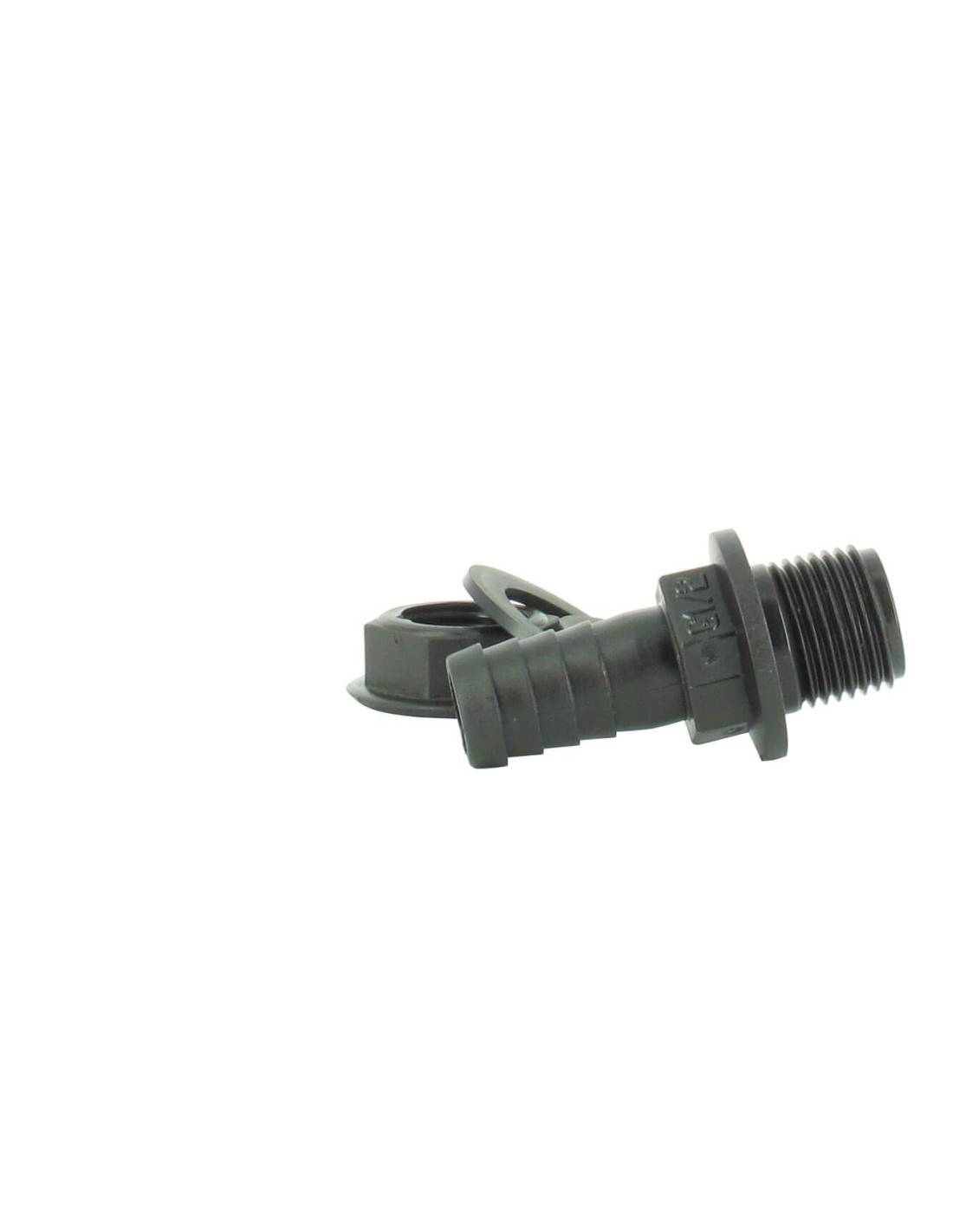 Trop-plein cuve eau 1000L - Embout droit Diamètre 15 mm - Image 4
