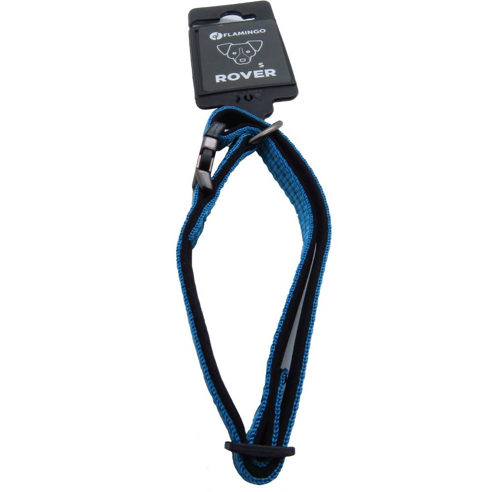 Flamingo - Collier Jannu bleu réglable de 20 à 35 cm 10 mm taille S pour chien - Imagen 4