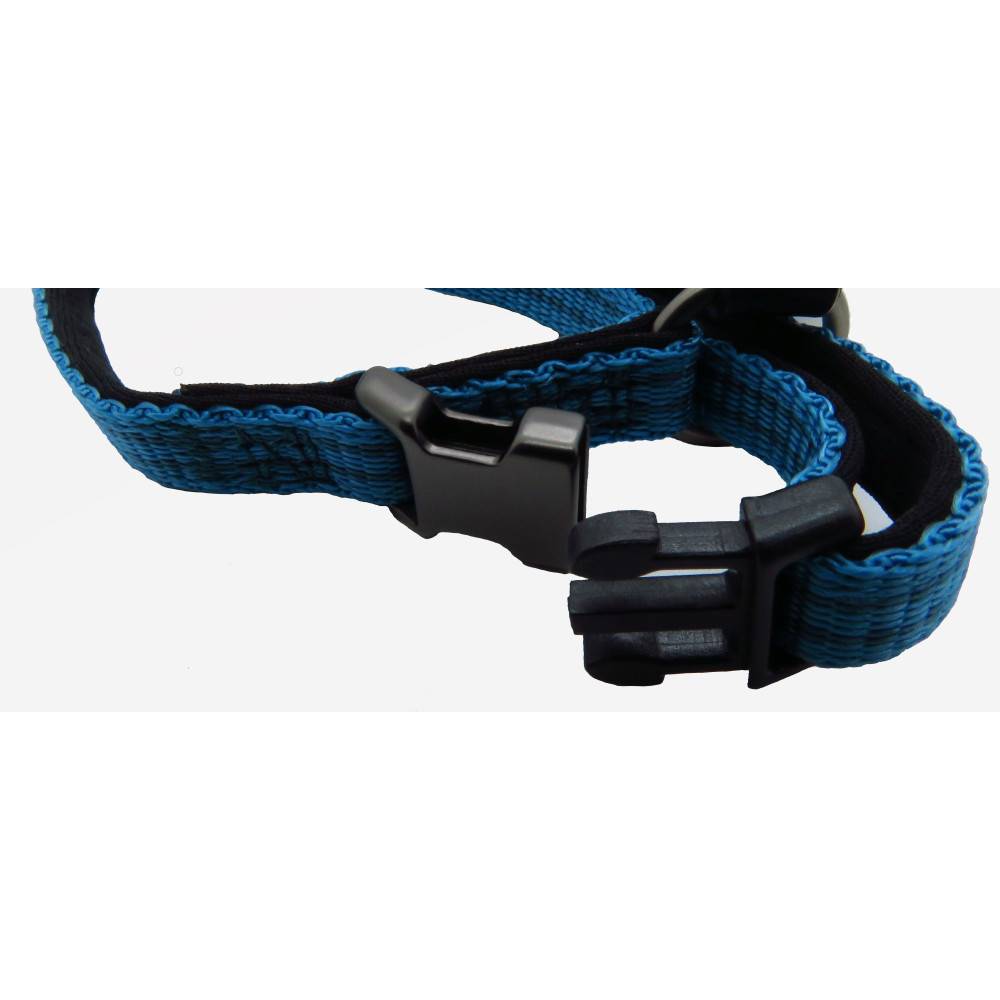 Flamingo - Collier Jannu bleu réglable de 20 à 35 cm 10 mm taille S pour chien - Imagen 5