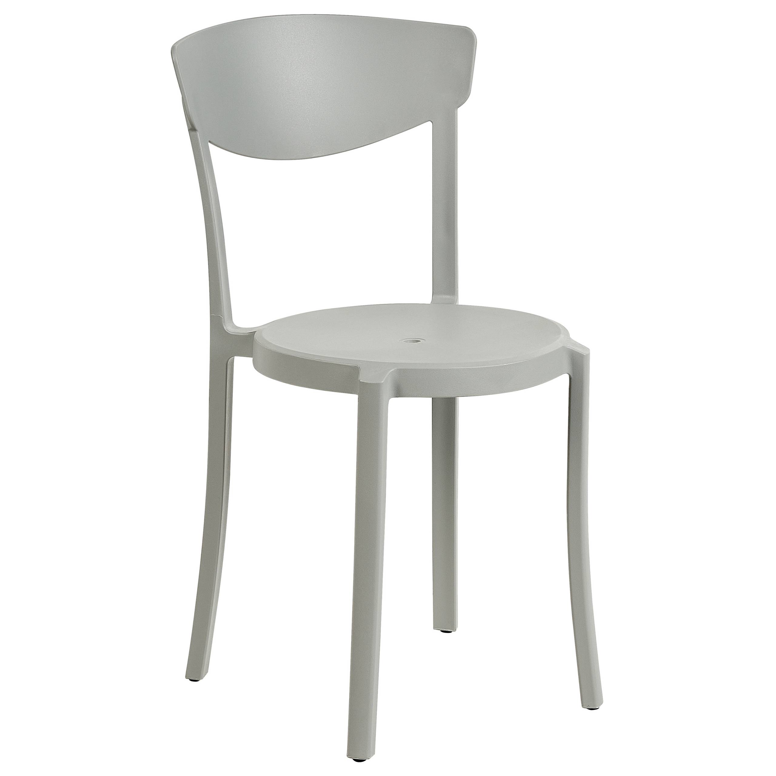 Beliani - Chaise de salle à manger Matière synthétique Gris clair VIESTE Beliani - Imagen 3