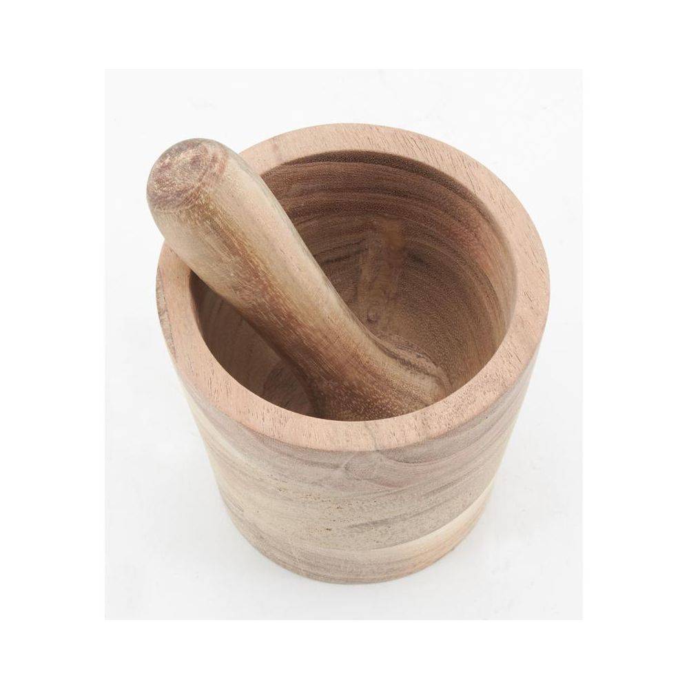 Aubry Gaspard - Mortier et pilon en bois d'acacia - Imagen 3