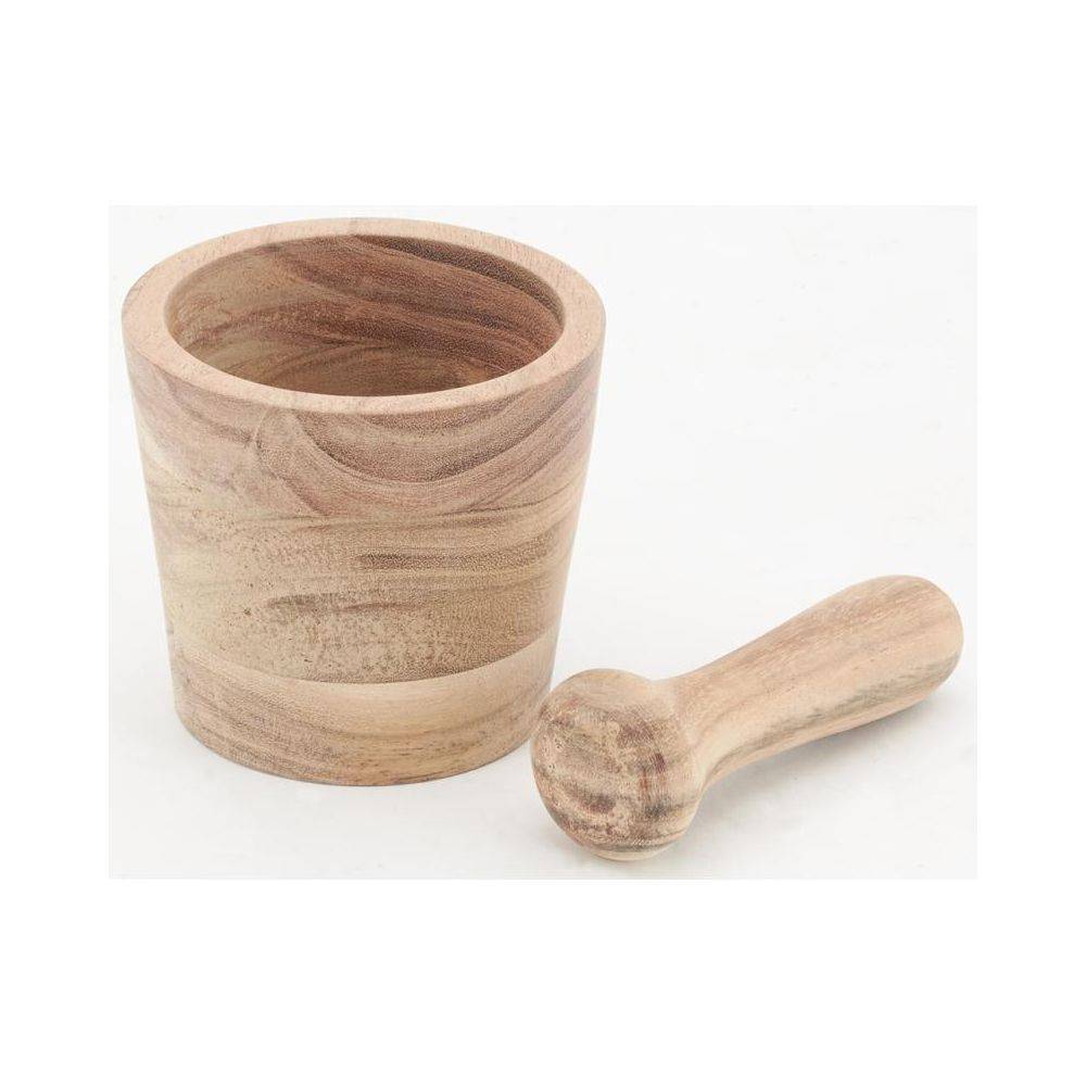 Aubry Gaspard - Mortier et pilon en bois d'acacia - Imagen 2