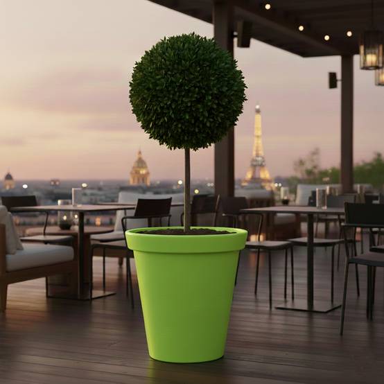 Pot de fleurs 200l delight - plast'up rotomoulage - Image 4