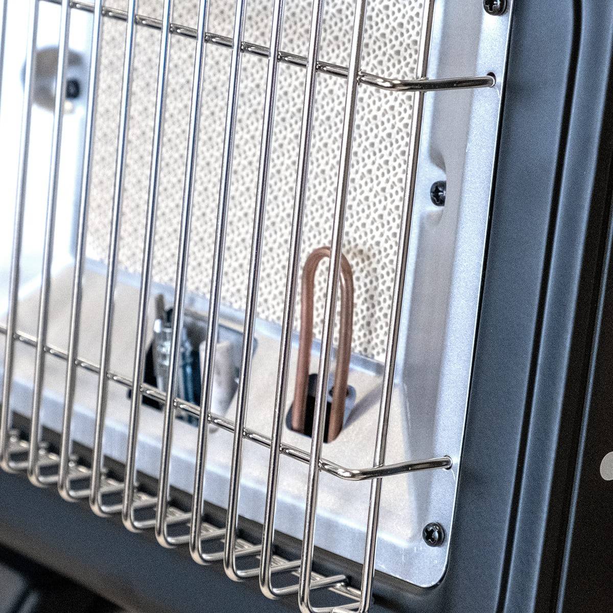 Chauffage à gaz portable 1700W Sécurité Thermocouple + 8 Cartouches gaz ALPEN Camping Basses températures - Imagen 3