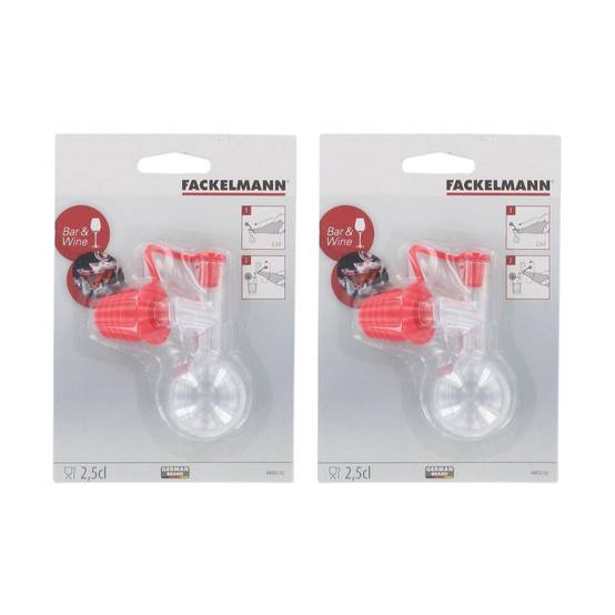 Lot de 2 bouchons doseurs boule 2,5 cl Fackelmann - Image 4