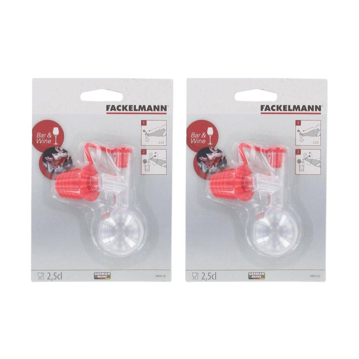 Lot de 2 bouchons doseurs boule 2,5 cl Fackelmann - Image 4