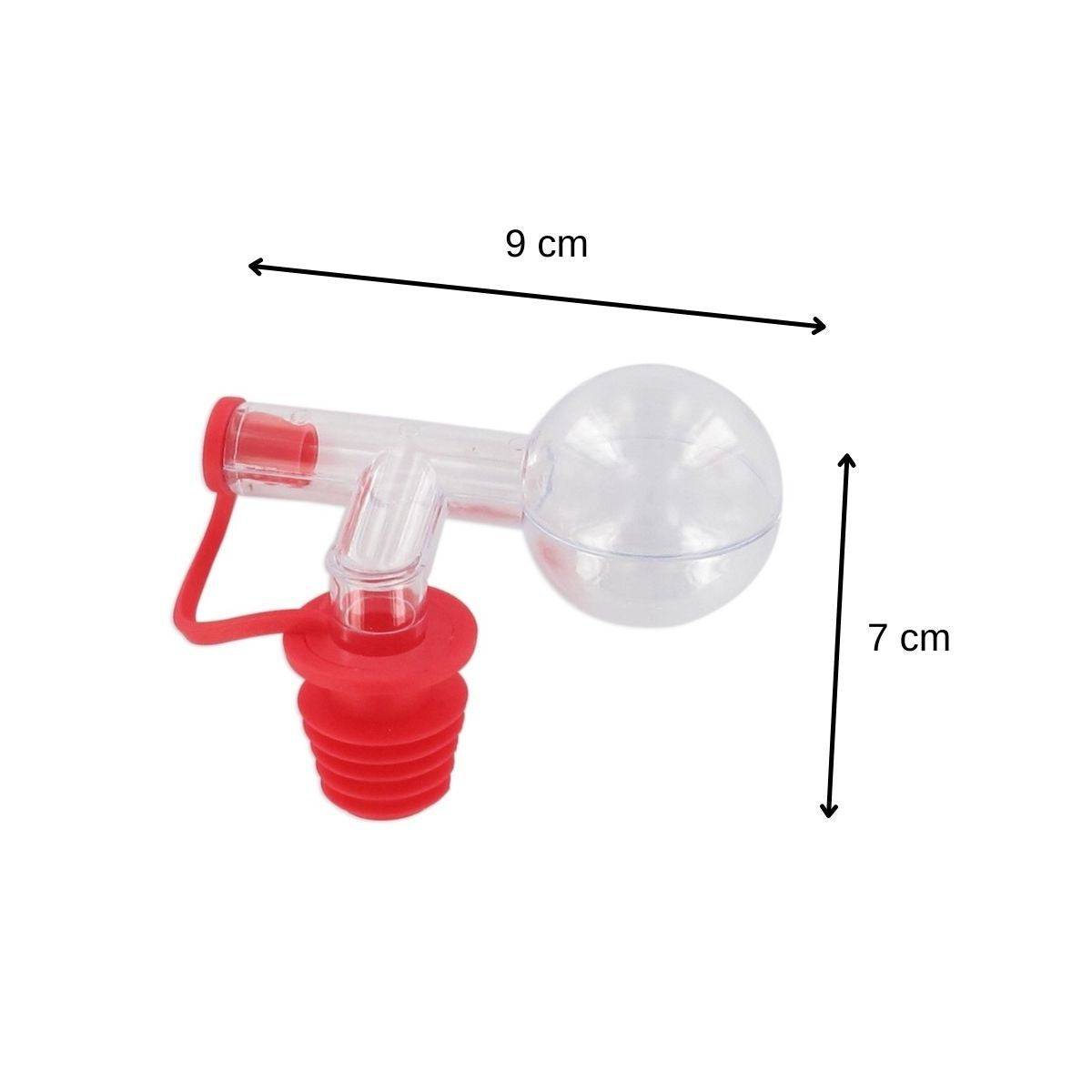 Lot de 2 bouchons doseurs boule 2,5 cl Fackelmann - Image 3