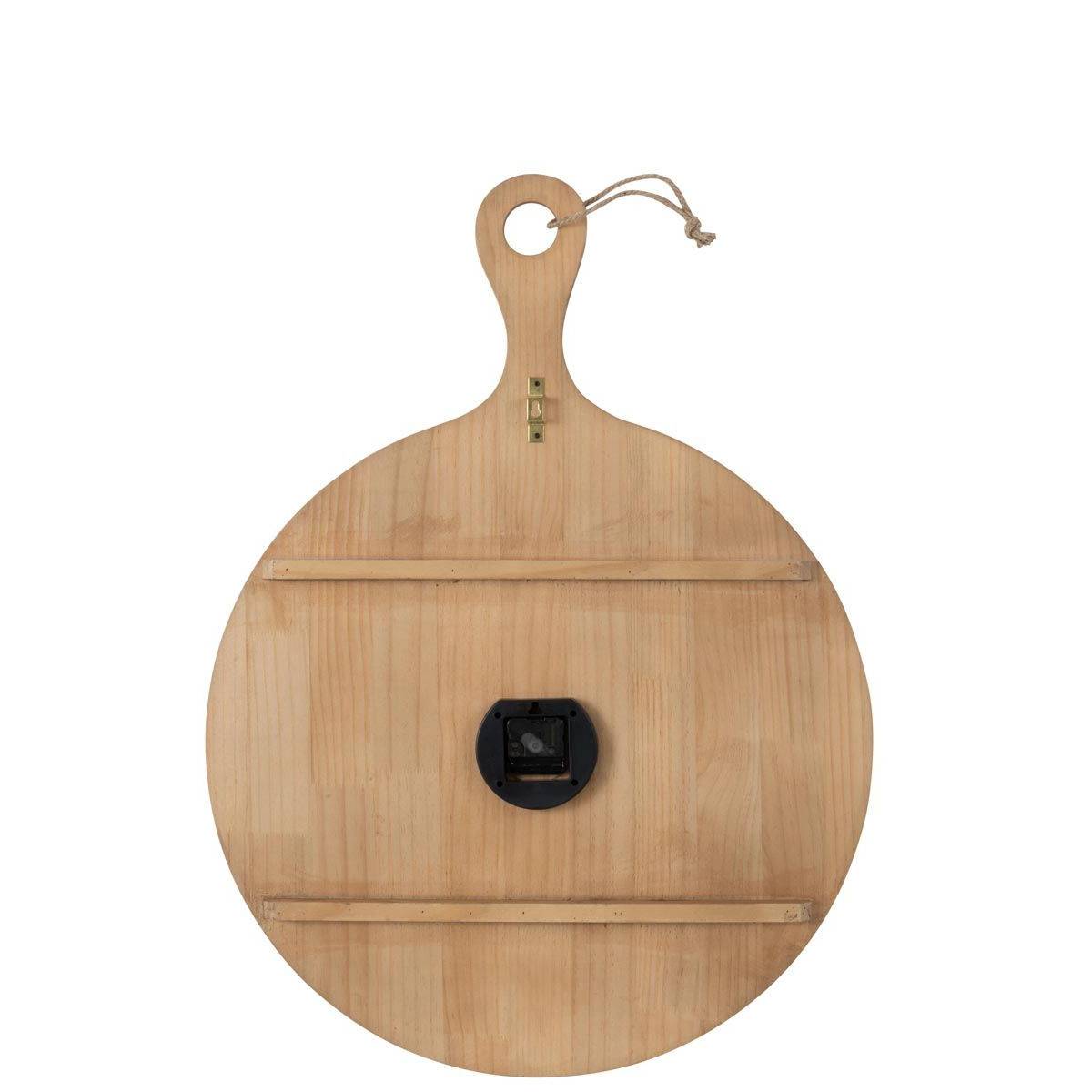 Horloge Murale en Bois "Planche" 88cm Naturel - Image 2