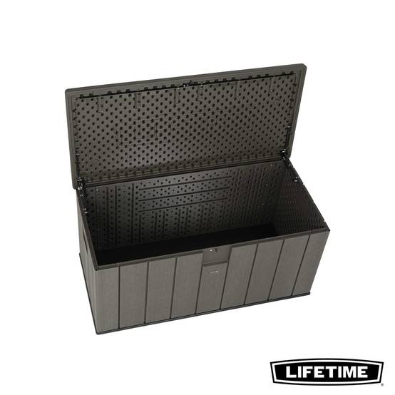 Lifetime - Coffre de rangement d'exterieur résine verrouillable 567L LIFETIME #60215 - Image 3