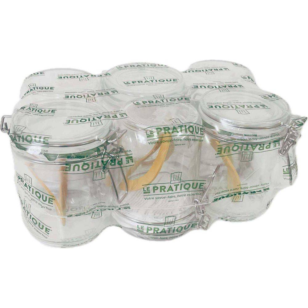 LE PRATIQUE - Stérilisateur automatique en émail écran LCD avec 6 bocaux Stérilisateur + 6 bocaux de 500 ml - Imagen 4