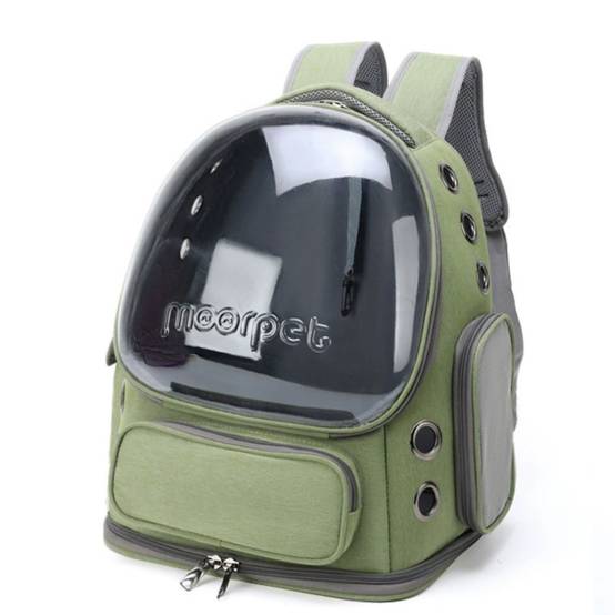 IntiMeg - Sac pour chat Capsule spatiale Vert IntiMeg - Image 1