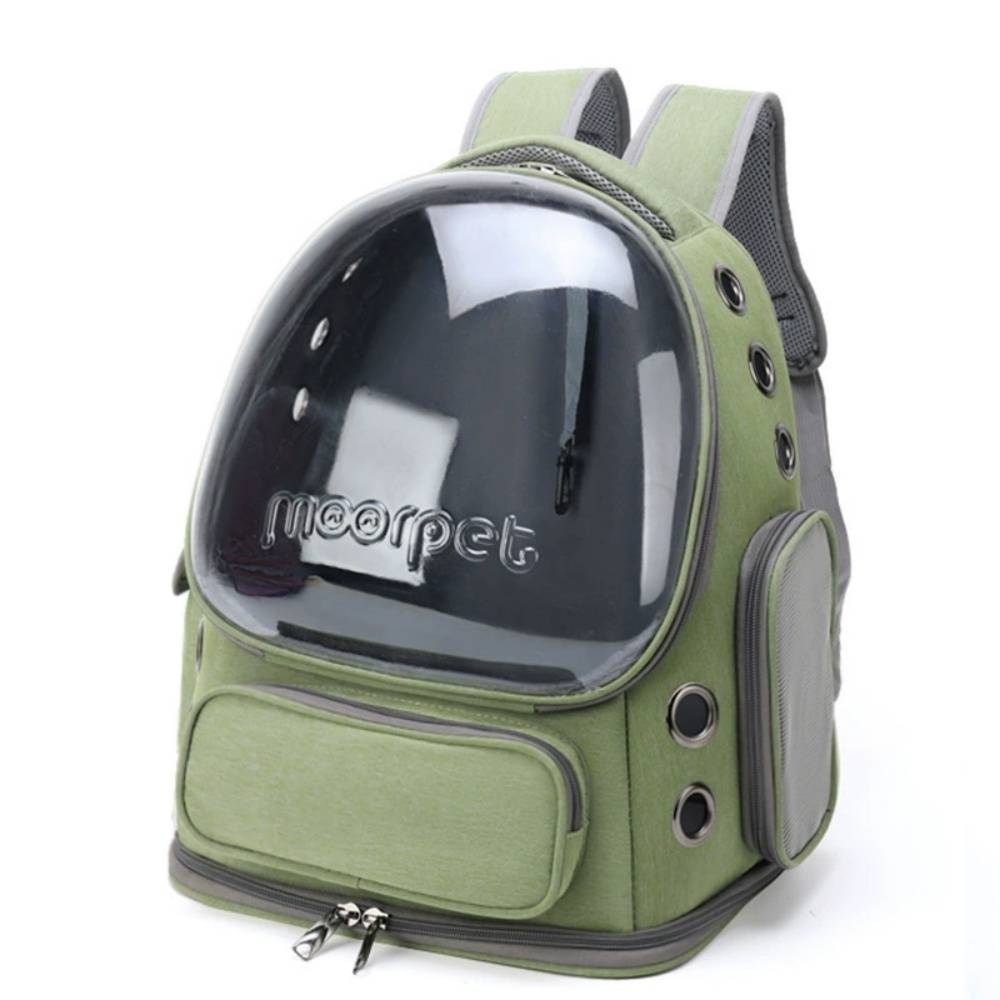 IntiMeg - Sac pour chat Capsule spatiale Vert IntiMeg - Image 1