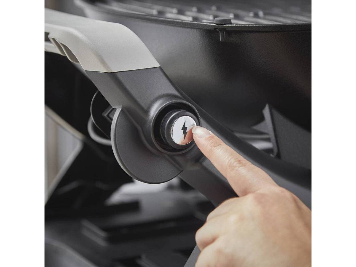 Weber - Barbecue à gaz Q 1200N noir avec pied + Housse + Spatule - Weber - Image 9