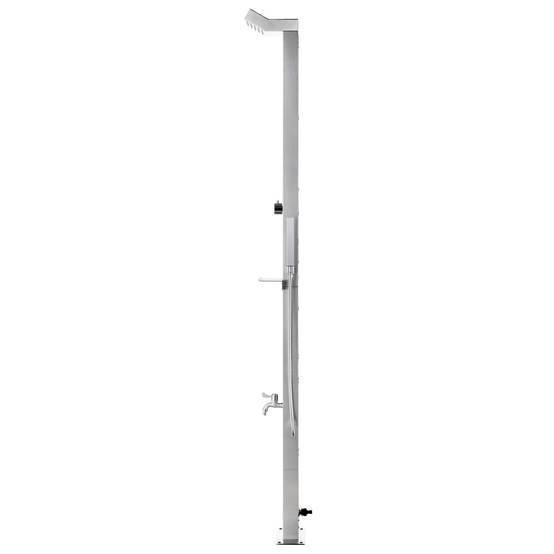 Douche d'extérieur - Douche de jardin 220 cm Acier inoxydable MP356 - Image 4
