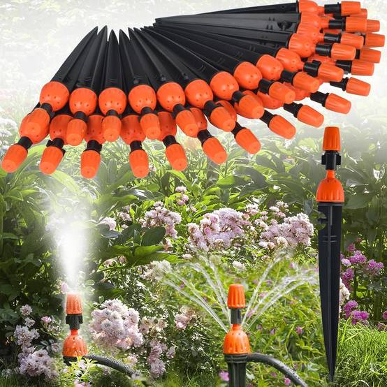 Arrosage automatique,Goutteur réglable à 360° - Système d'arrosage automatique pour jardin,irrigation goutte à goutte, 30 pièces-Lytech - Image 1