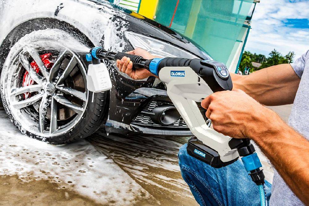 Gloria - Nettoyeur à pression autonome et portable Multijet 18V avec batterie Gloria - Imagen 4