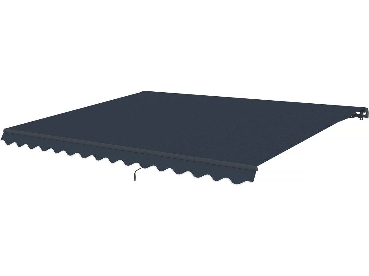 Store Banne En Aluminium "ombra 4" - 395 X 300 Cm - Gris -habitat Et Jardin - Imagen 4