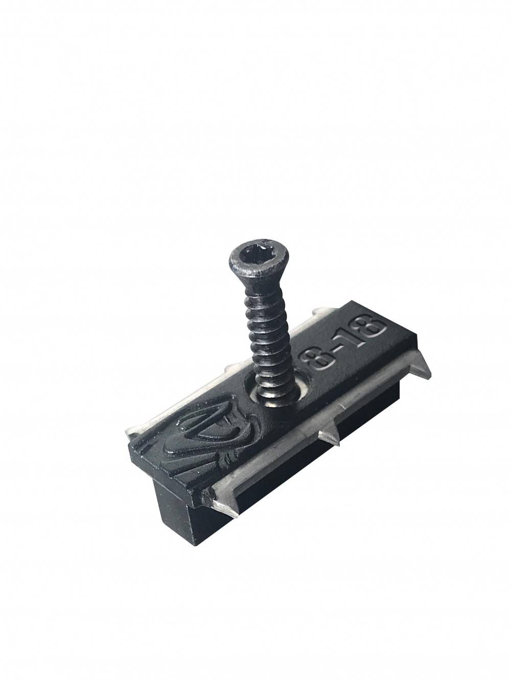 Centrale Brico - Lot de 95 clips + 5 clips départ/fin pour lames Luxia bois alu, 4 m² Centrale Brico