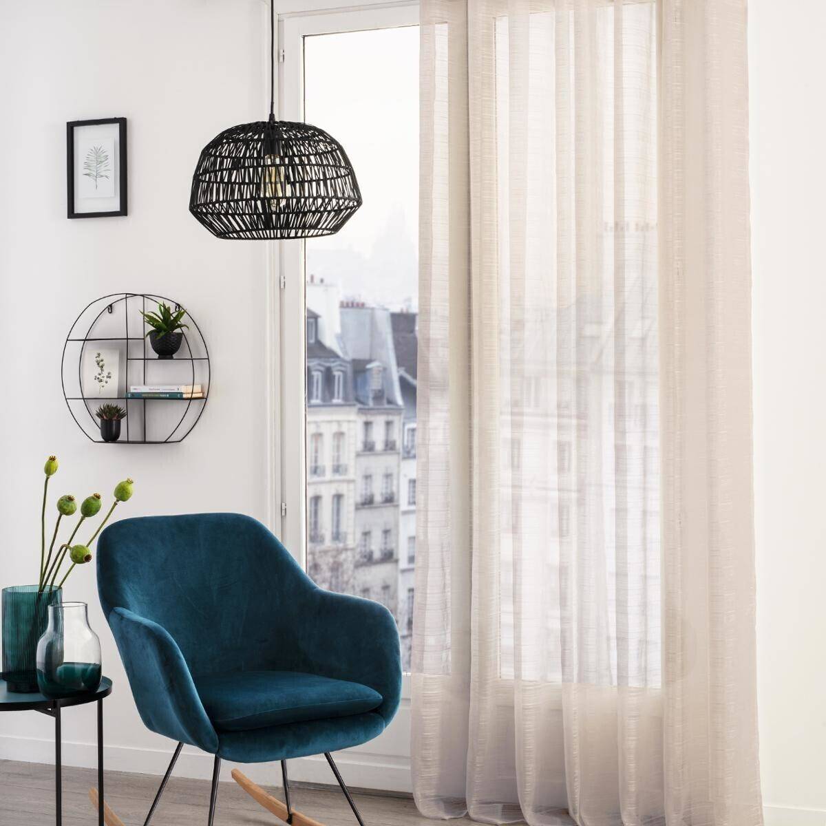 Atmosphera - Voilage "Louis" beige 140x240cm - Atmosphera Créateur d'intérieur - Imagen 1