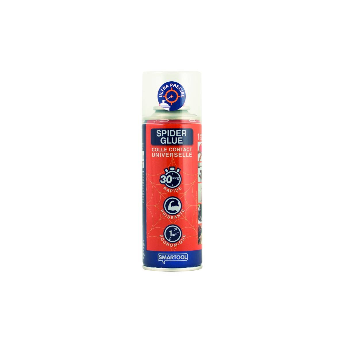 Colle Glue Universelle Spray Spider Glue 200ml Prise 30 sec SMARTOOL - Imagen 6