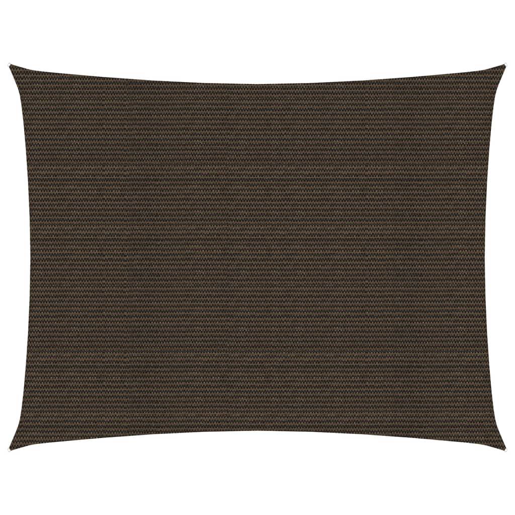Helloshop26 - Voile d'ombrage 160 g/m² marron 2,5 x 4,5 m pehd - Imagen 1