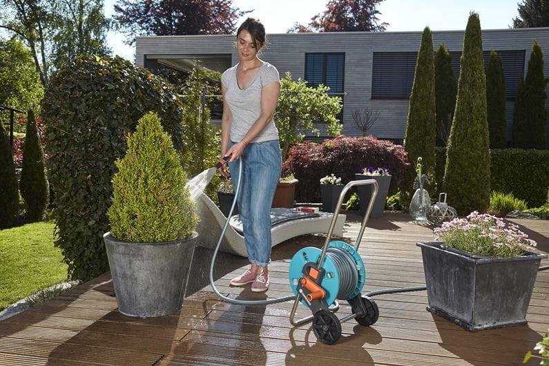 Gardena - Dévidoir CleverRoll S équipé non monté avec tuyau de 20 m Ø 13 mm Gardena - Image 2