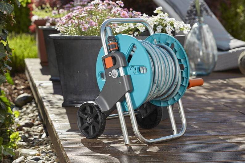 Gardena - Dévidoir CleverRoll S équipé non monté avec tuyau de 20 m Ø 13 mm Gardena - Image 4