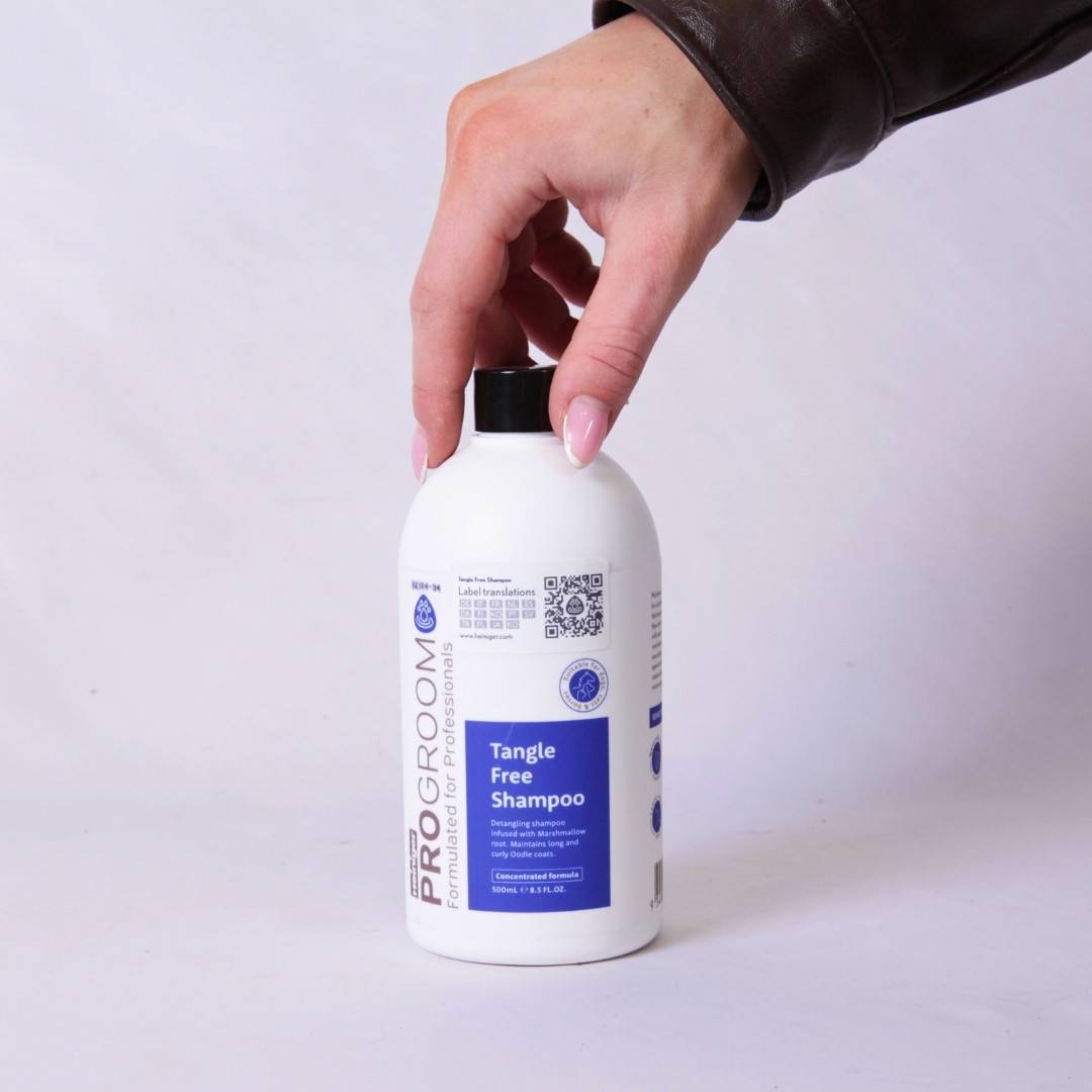 Heiniger - Shampoing poils bouclés Tangle Free 500 ml ProGroom - Image 4