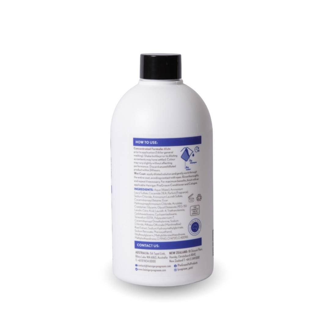 Heiniger - Shampoing poils bouclés Tangle Free 500 ml ProGroom - Image 3