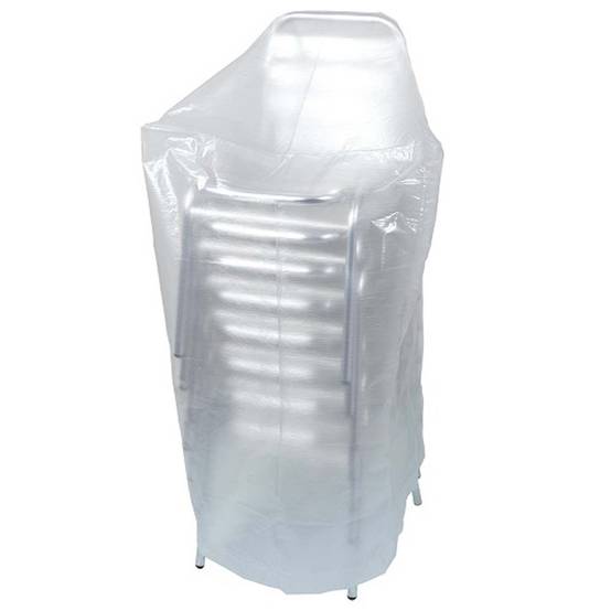 Ribimex - Housse pour chaises de jardin empilables 70x70xH110 cm