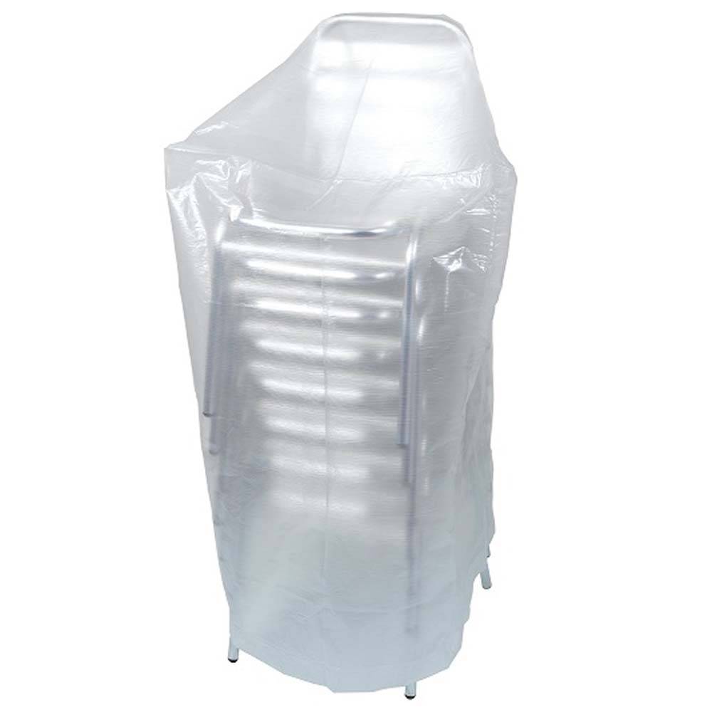 Ribimex - Housse pour chaises de jardin empilables 70x70xH110 cm