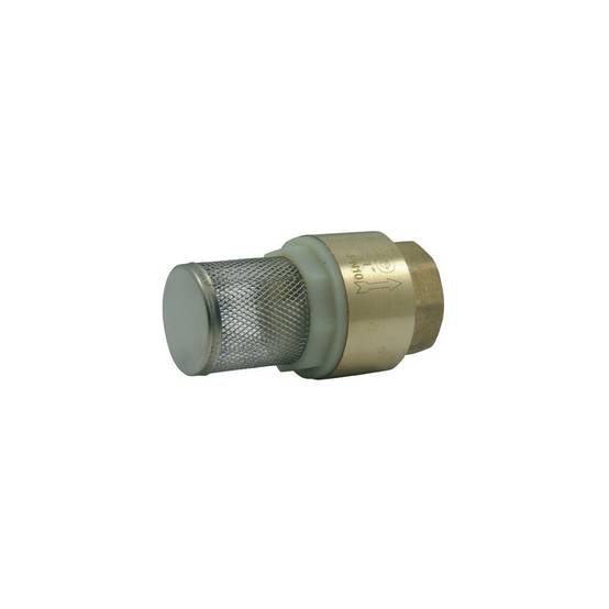 Clapet laiton avec crépine filetage 1 pouce