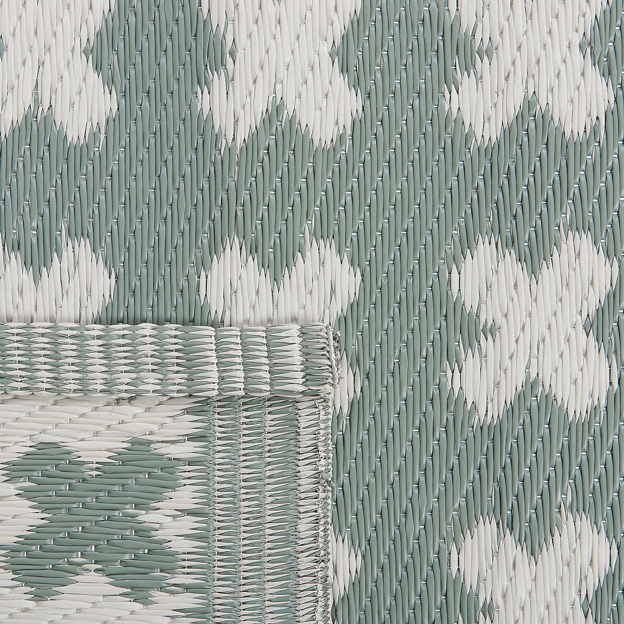 Beliani - Tapis d'extérieur Polypropylène Vert clair ROHTAK Beliani - Imagen 4