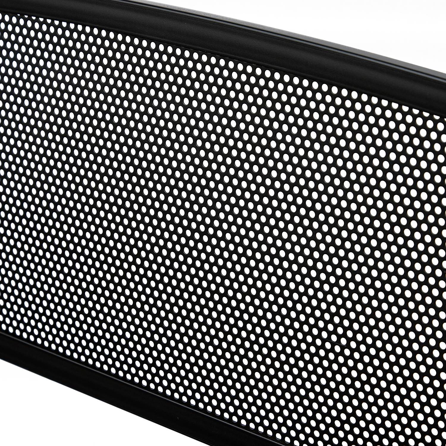 Outsunny - Banc 3 places de jardin terrasse style contemporain 127L x 60l x 87H cm métal époxy anticorrosion noir - Outsunny - Imagen 7