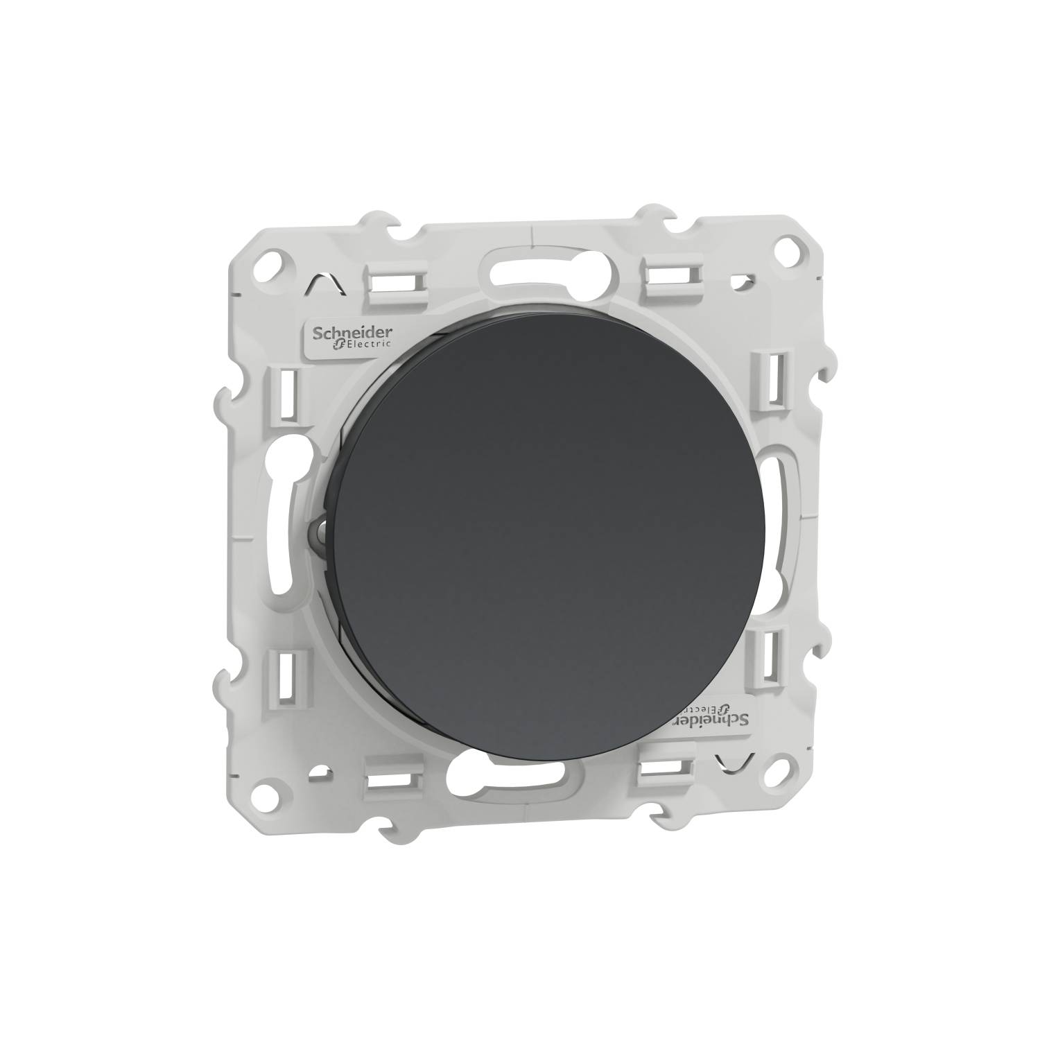 Schneider Electric - Interrupteur va-et-vient ODACE 10 A à vis anthracite - SCHNEIDER ELECTRIC - S540204 - Image 1