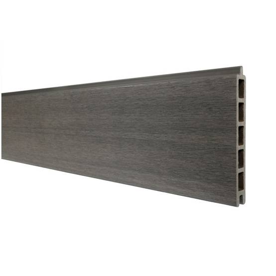 Kit Clôture Aluminium BAHIA & CRUZ Ardoise 9,20x1,8m - Bois Composite & Aluminium - Poteaux Gris - Brise Vue - Palissade - Image 5