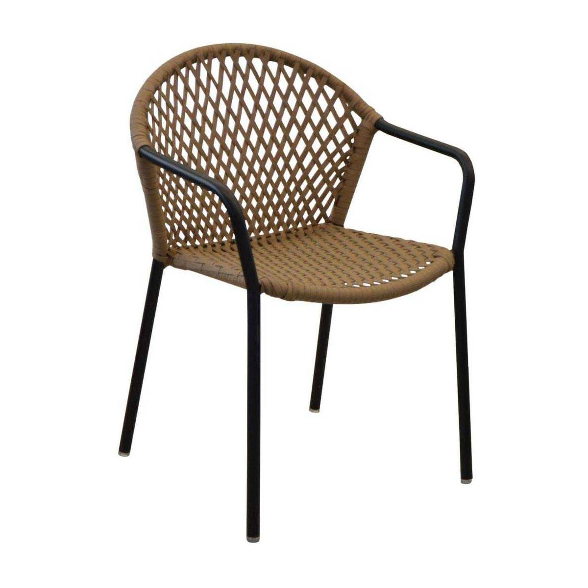 Fauteuil de jardin en aluminium et résine Capri - Imagen 1