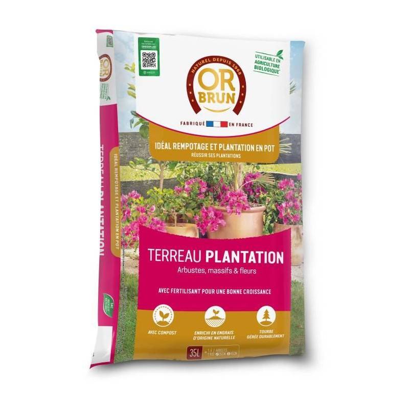Or Brun - Terreau Plantations - Or Brun - Obrtplan35n - 35 L