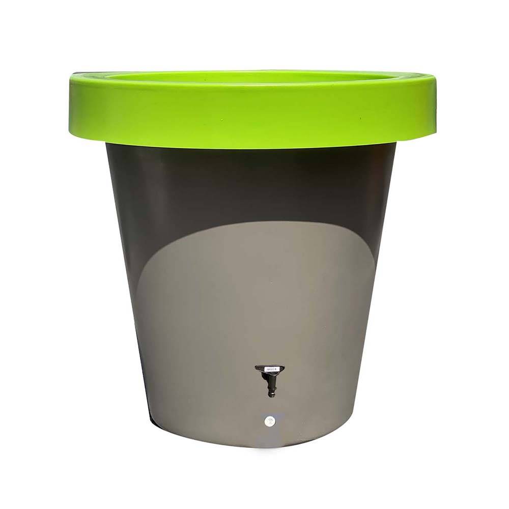 Récupérateur d'eau de pluie 420l lluvia duo + kit complet -plast'up rotomoulage - Image 1