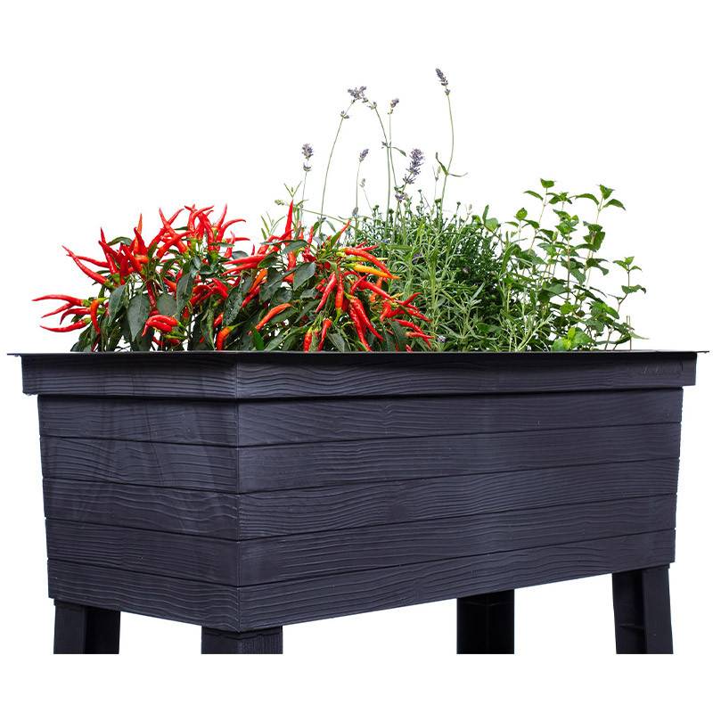 Carré potager sur pied imitation bois - Garantia - Graf - Imagen 2