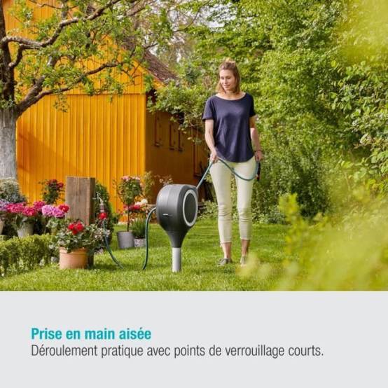 Gardena - Dévidoir automatique sur pic RollUp S 15 m Gardena - Imagen 5