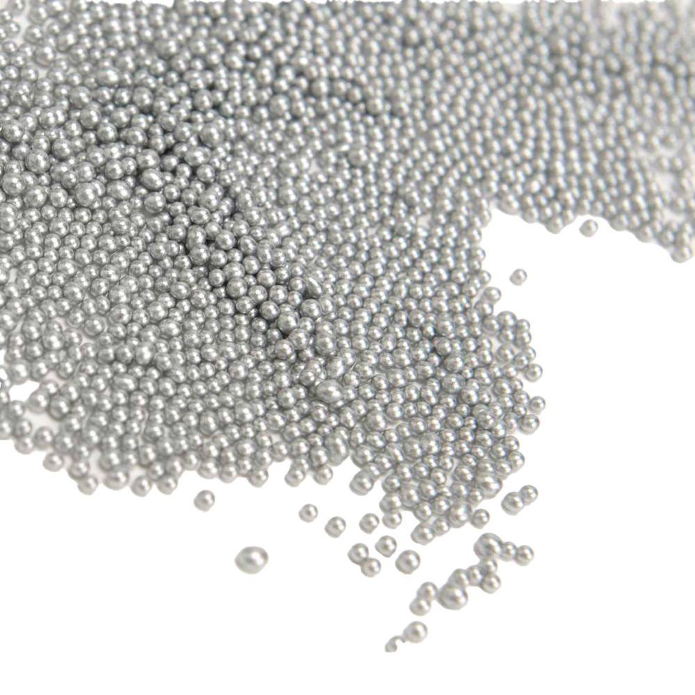 Mini billes argentées boite de 2 kg - Image 1