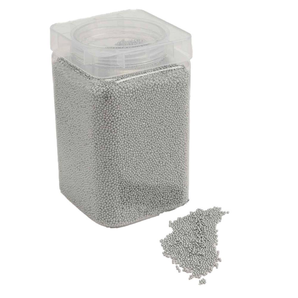Mini billes argentées boite de 2 kg - Image 2