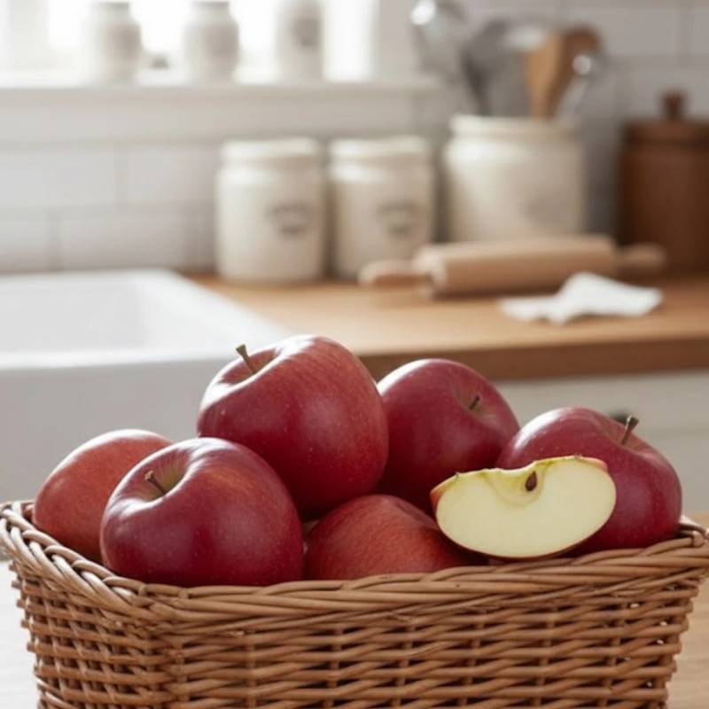 Pommier Harmonie® 'Delorina' - Bon rendement - Pot de 12L - Gobelet 3 ans - De 3,00 m à 5,00 m - Image 3