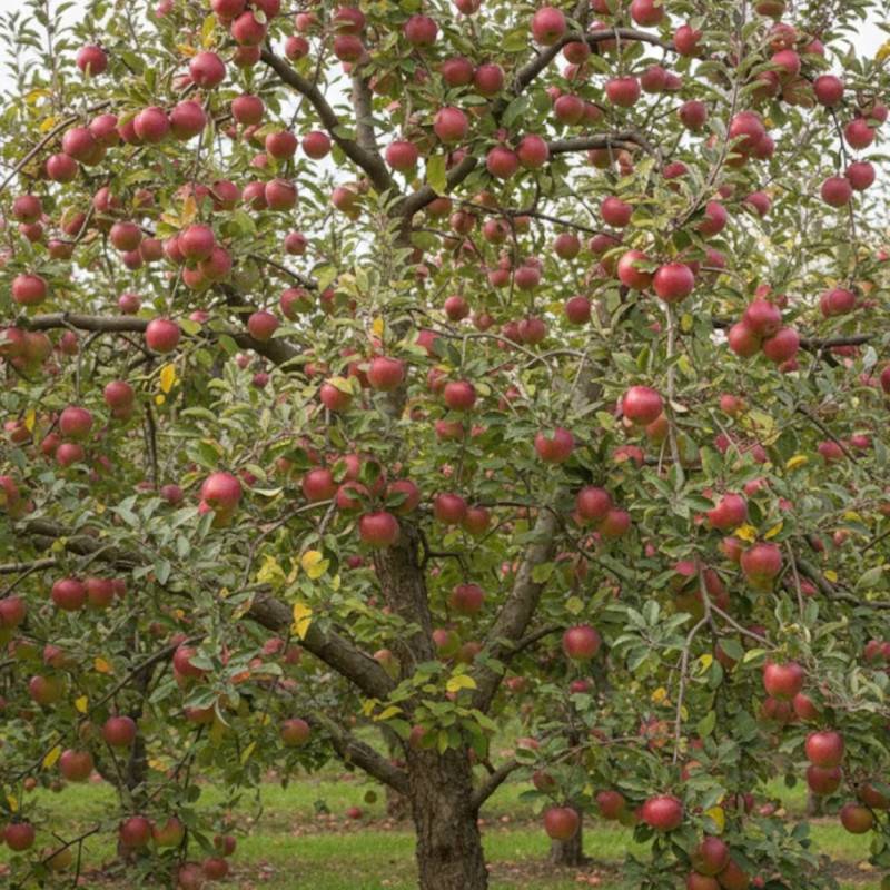 Pommier Harmonie® 'Delorina' - Bon rendement - Pot de 12L - Gobelet 3 ans - De 3,00 m à 5,00 m - Image 4