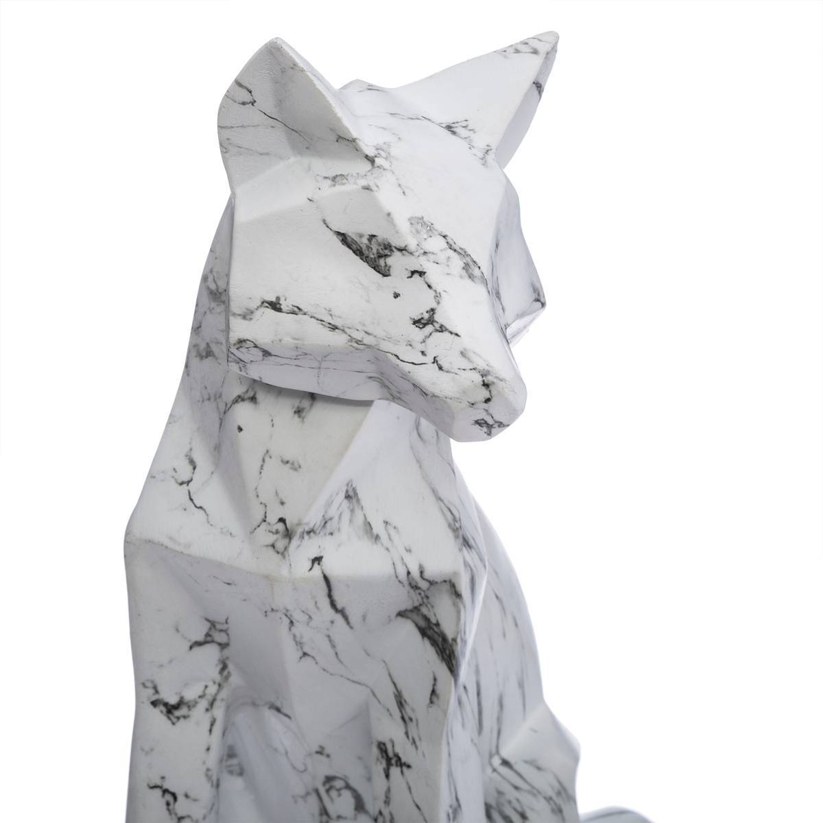 Atmosphera - Renard origami H.25,5cm résine - Atmosphera Créateur d'intérieur - Imagen 2
